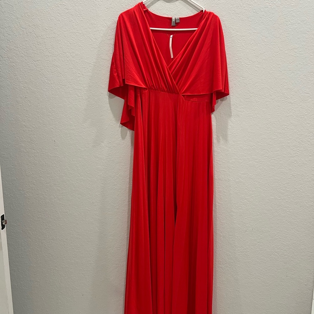 ASOS Maternity Vibrant Red Maxi Dress